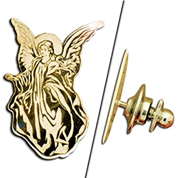 【中古】【輸入品・未使用】ガーディアンエンジェルピン???Available inソリッド14?K黄色またはホワイトゴールド、またはinスターリングシルバー|スカイマーケットプラス