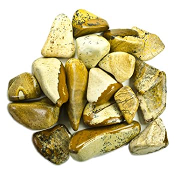 【中古】【輸入品・未使用】Hypnotic Gemsマテリアル: Tumbled Picture Jasper Stones (選択1?/ 2ポンドを18ポンド) #F: 18 Pound Lot SFHM-PIC-18LB｜スカイマーケットプラス 61,847円