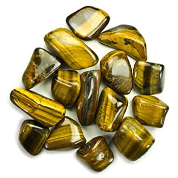 【中古】【輸入品・未使用】Hypnotic Gemsマテリアル: TumbledゴールドTigers Eye Stones (選択1?/ 2ポンドを18ポンド) #F: 18 Pound Lot SFHM-GTE-18LB|スカイマーケットプラス