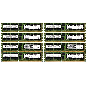 【中古】【インポート品・未当て嵌める】A-Tech Micron 64GB一揃いの道具 8X 8GB マイコン3-10600 1.35V HP ProLiant DL170H G6 DL320 G6 500662-B21 ML350 G6 DL360E G8 SL160S G6 SL165Z 7 516 423