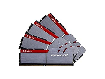 【中古】【インポート品・未当て嵌める】32?GB G。Skill ddr4?Trident Z 4000?MHz pc4???32000?cl18?1.35?V Quad掘り割り一揃いの道具( 4?x 8gb ) forインテルz270ひな形g. skill-f4
