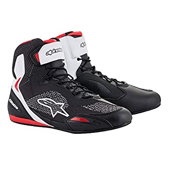 【中古】【輸入品・未使用】Alpinestars メンズ Faster-3 ライドニット(Ride Knit) ロードライディングシューズ 6.5 レッド 2510319