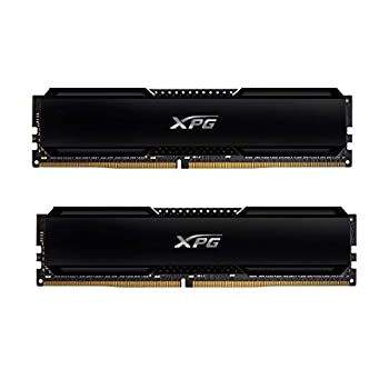 【中古】【輸入品・未使用】XPG GAMMIX D20 DDR4 3200MHz 64GB (2x32GB) PC4-25600 SDRAM 288ピン UDIMM デスクトップメモリキット ブラック (AX4U320032G16A-DCBK20)