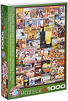 【中古】【輸入品・未使用】ジグソーパズル 1000ピース ユーログラフィックス 世界中を旅する 6000-0755