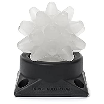 【中古】【輸入品・未使用】RumbleRoller Original Beastie + Base - Massage Roller Ball - Comes With Base For Stabilized Massage by RumbleRoller