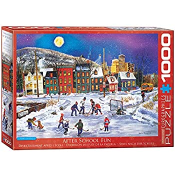 【中古】【輸入品・未使用】ジグソーパズル 1000ピース ユーログラフィックス 学校の後の楽しみ 6000-5335