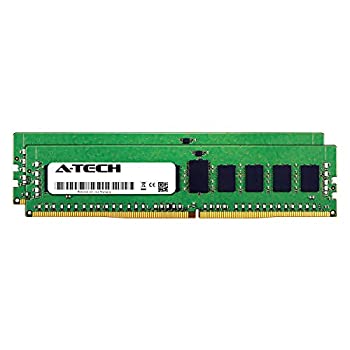 【中古】【輸入品・未使用】A-Tech 32GB キット (2 x 16GB) Dell PowerEdge R740 - DDR4 PC4-21300 2666Mhz ECC Registered RDIMM 2Rx8 - サーバーメモリRAM OEM A9781928 S