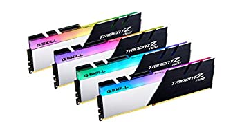 【中古】【インポート品・未当て嵌める】F4-3600C16Q-64GTZNC [Trident Z Neo 64GB (16GBx4) DDR4 3600MHz (パソコン4-28800) CL16-19-19-39 1.35V]