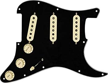 【中古】【輸入品・未使用】Fender ギターパーツ Pre-Wired Strat Pickguard, Custom Shop Texas Special SSS, Black 11 Hole PG 0992342506｜スカイマーケットプラス