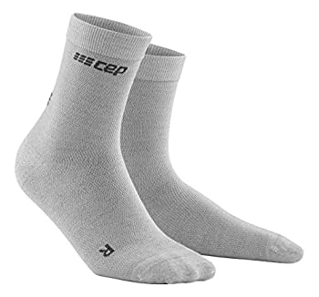【中古】【輸入品・未使用】レディース ミッドカット コンプレッションウールソックス - CEP オールデイメリノ アスレチックミッドカットソックス US サイズ: 3 カラー: グ｜スカイマーケットプラス