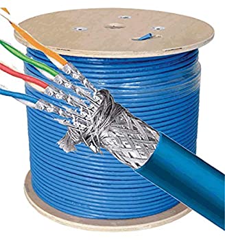 【中古】【輸入品・未使用】Cables Direct Online 500フィート バルクCAT7 23AWG ケーブル S/FTP ライザー UL裸銅線 ソリッドワイヤー 600Mhz フルーク ブルー｜スカイマーケットプラス 55,678円