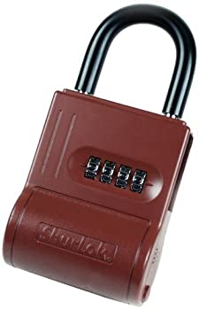 【中古】【輸入品・未使用】(Numbered/Side Door, Burgundy) - ShurLok SL300W Key Storage Lock Box- Brick Red｜スカイマーケットプラス