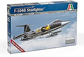 【中古】【輸入品・未使用】Italeri 1:72 F-104G スターファイターモデル飛行機キット 1296S