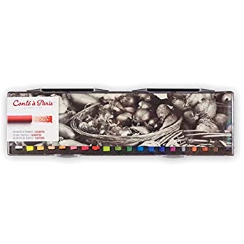 【中古】【輸入品・未使用】Contﾃδｩ ﾃδ Paris Soft Pastels with 20 Assorted Colors by Cont Paris｜スカイマーケットプラス