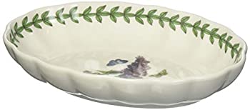 【中古】【輸入品・未使用】Portmeirion Botanic Garden Fluted Oval Dish