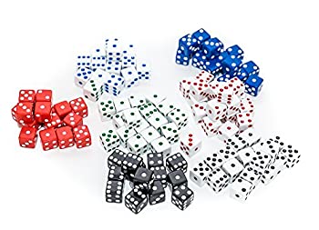 【中古】【輸入品・未使用】Bello Games Engraved Square Uria Stone 105 Piece Dice Set 5/8\