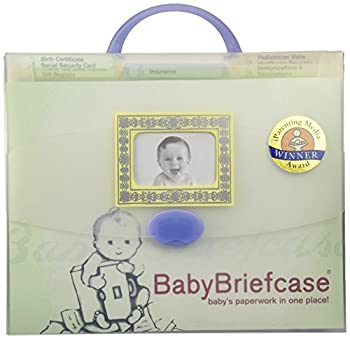 【中古】【インポート品・未当て嵌める】Baby Briefcase Baby Paperwork Organizer, Mint/Periwinkle by Baby Briefcase [並行輸入品]