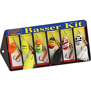 【中古】【輸入品・未使用】Mepps Basser Kit, 2 and 3 Aglia Assortment 22,367円