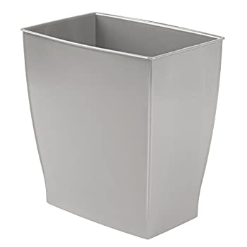 【中古】【輸入品・未使用】(Gray) - InterDesign Mono Rectangular Can, Grey