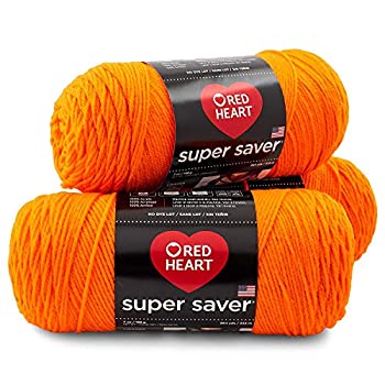 【中古】【輸入品・未使用】Red Heart バルク買いスーパーセーバー糸 (3パック) オレンジ