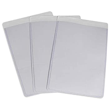 【中古】【輸入品・未使用】Self-Adhesive Shop Ticket Holders, 5 x 8, 50/BX (並行輸入品)