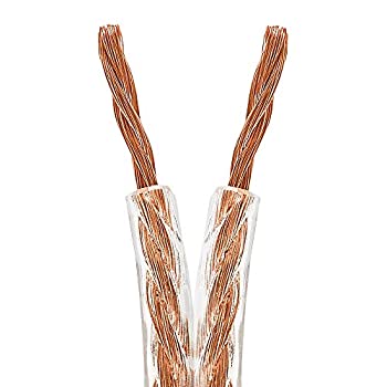 【中古】【輸入品・未使用】Cmple - 2コンダクター 12AWG スピーカーワイヤー ホームシアターシステム アンプ カーオーディオスピーカーケーブル用 - 50フィート クリア