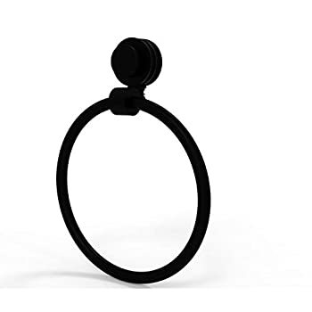 【中古】【インポート品・未当て嵌める】Venus Collection Towel Ring with Dotted Accent - 416D-BKM 花・ガーデン・DIY-その他
