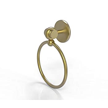 【中古】【輸入品・未使用】Satellite Orbit Two Collection Towel Ring with Twist Accent - 7216T-SBR