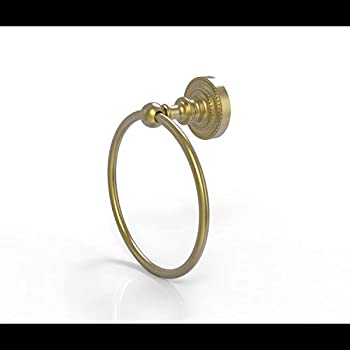 【中古】【輸入品・未使用】(Satin Brass) - Allied Brass DT-16-SBR 15cm Towel Ring, Satin Brass