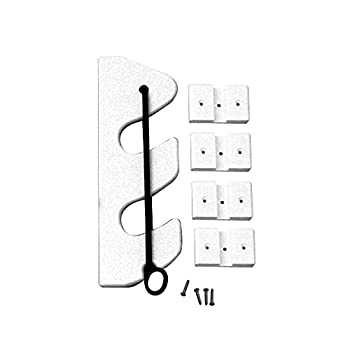 【中古】【輸入品・未使用】TACO 2-Rod Poly Bungee Rod Holder Rack - White
