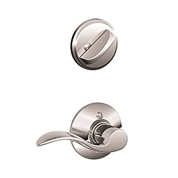 【中古】【輸入品・未使用】SchlageアクセントInterior右利きレバーとデッドボルト F59 ACC 625 RH 1