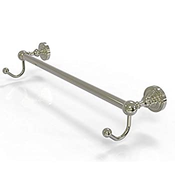 【中古】【輸入品・未使用】Dottingham Collection 24 Inch Towel Bar with Integrated Hooks - DT-41-24-HK-PNI｜スカイマーケットプラス