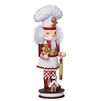 【中古】【輸入品・未使用】Kurt Adler HA0325 38cm Gingerbread Chef Nutcracker