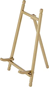 【中古】【輸入品・未使用】Bard's サテンゴールド調メタルイーゼル 高さ7.5インチ x 幅4インチ x 奥行き4.5インチ 2-Pack ゴールド BB935B-2