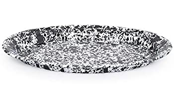 【中古】【インポート品・未当て嵌める】Crow Canyon Large Oval Platter D61BLM
