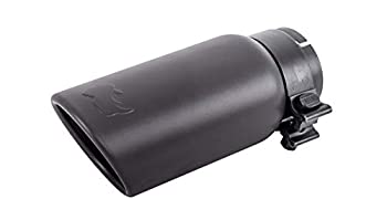【中古】【輸入品・未使用】Go Rhino GRT234414B ブラック ステンレススチール ユニバーサル排気チップ