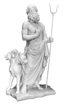 【中古】【輸入品・未使用】Hades (プルート)とCerberus 6138、ギリシャローマGod of the Underworld Statue