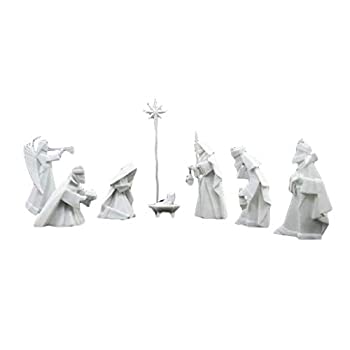 【中古】【輸入品・未使用】One Hundred 80 Degrees Porcelain 9 piece Nativity Set画像