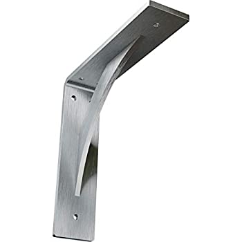 【中古】【輸入品・未使用】Ekena Millwork BKTM02X08X08LEHBL 幅2インチ x 奥行き8インチ x 高さ8インチ レガシースチールブラケット 2 Wx 8 Dx 8 H BKTM02X08X08LECRS 1