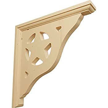 【中古】【輸入品・未使用】Ekena Millwork BKT01X10X10AURW-CASE6 幅1 2インチ x 奥行き10インチ x 高さ10インチ オースティンブラケット BKT01X10X10AUAL-CASE-2 2