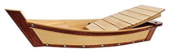 【中古】【輸入品・未使用】Old Modern Handicrafts Q059 Wooden Sushi Boat Serving Tray Small｜スカイマーケットプラス