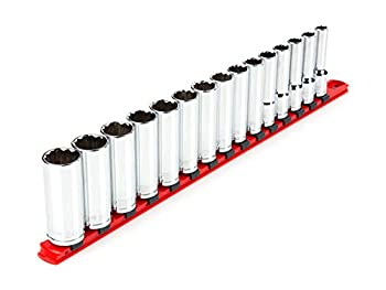 【中古】【輸入品・未使用】TEKTON 1/2 Inch Drive Deep 12-Point Socket Set, 15-Piece (10-24 mm) | SHD92108 141［並行輸入］