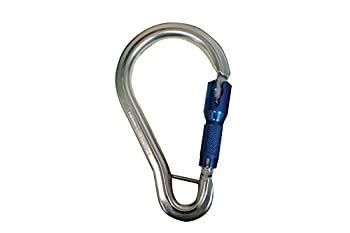【中古】【輸入品・未使用】Elk River 17237 FallRated Aluminum Carabiner with Auto Twist-Lock and Pin, 3600 lbs Gate, 2 Gate Opening by Elk River｜スカイマーケットプラス