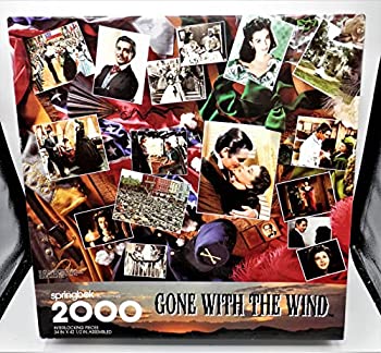 【中古】【輸入品・未使用】Springbok by Hallmark Gone With The Wind 2000 Interlocking Pieces Puzzle by Springbok|スカイマーケットプラス