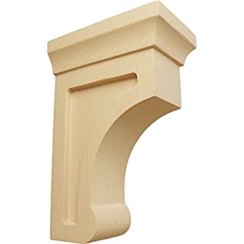 【中古】【輸入品・未使用】Ekena Millwork bktw02?X 04?X 06goal-case-2?2?1?/2インチW x 4インチD X 6インチH Small Gomez木製ブラケット BKTW02X04X06GOAL-CASE-6 6