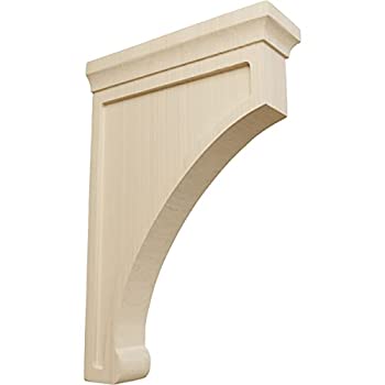 【中古】【インポート品・未当て嵌める】Ekena Millwork bktw02?X 08?X 12gorw-case-2?2?1?/ 2inW x 8inD X 12inH Extra Large Gomez木製鉤括弧 BKTW02X08X12GORW- その他-花・ガーデン・DIY