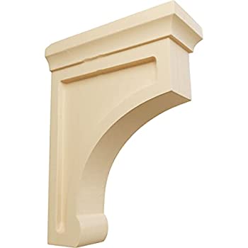 【中古】【輸入品・未使用】Ekena Millwork bktw02?X 06?X 08goma-case-2?2?1?/2インチW x 6インチD X 8インチH Medium Gomez木製ブラケット BKTW02X06X08GOMA-CASE-2