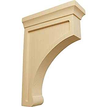【中古】【輸入品・未使用】Ekena Millwork bktw02?X 07?X 10goal-case-2?2?1?/2インチW x 7インチD X 10インチH Large Gomez木製ブラケット BKTW02X07X10GOAL-CASE-2