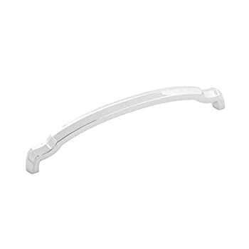 【中古】【インポート品・未当て嵌める】Hickory Hardware H077865CH-10B 回廊寄せ合わせ 引っ張ること手 6-5/16in(160粍) 真っただ中から真っただ中へ クローム完成 (10個容器に並べる)