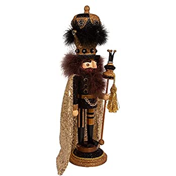 【中古】【輸入品・未使用】Kurt S. Adler HA0567 くるみ割り人形 ブラック ゴールド